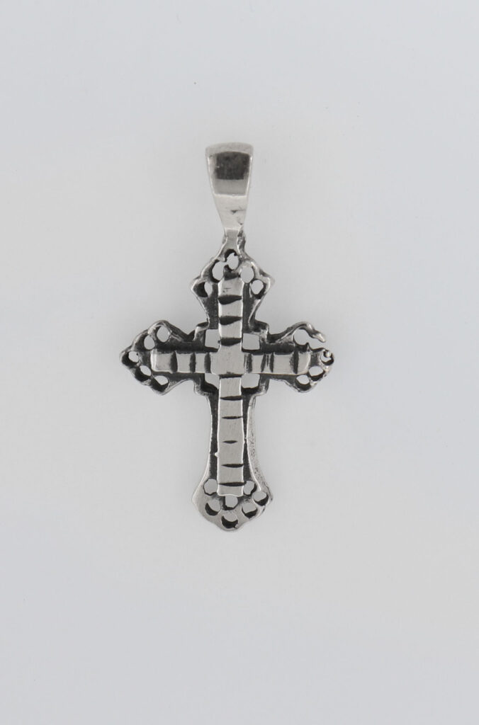 Σταυρός Ασημένιος με εσταυρωμένο