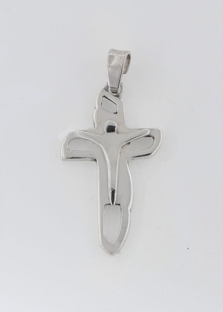 Σταυρός Ασημένιος με εσταυρωμένο