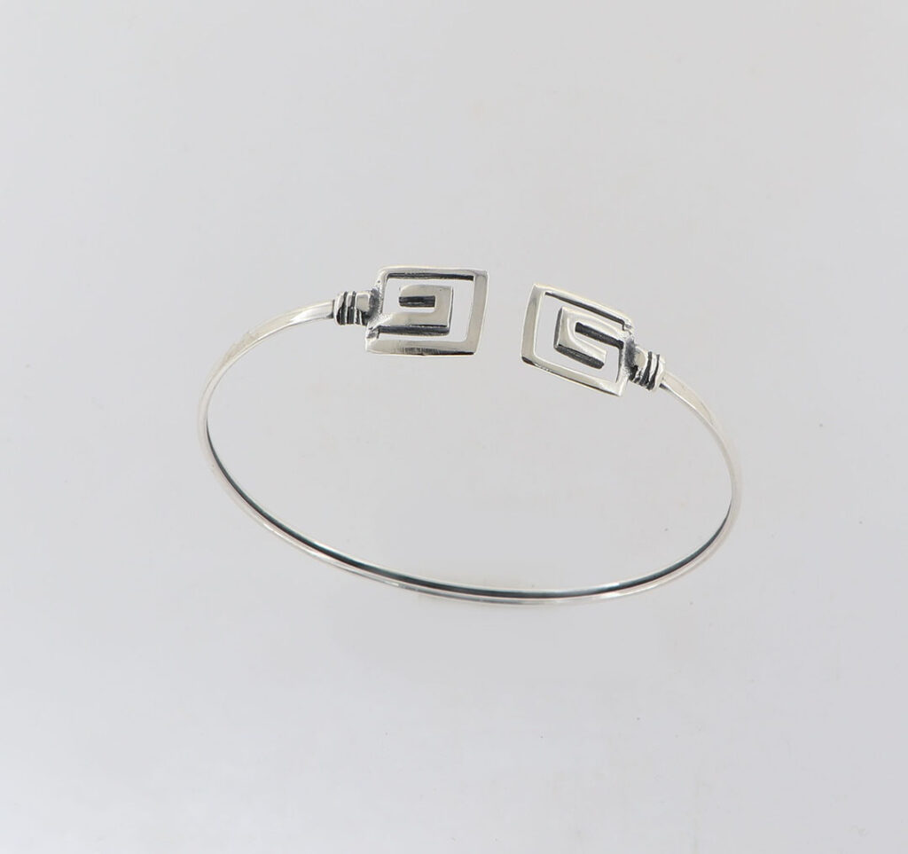 Βραχιόλι σαρνιέρα από ασήμι 925.