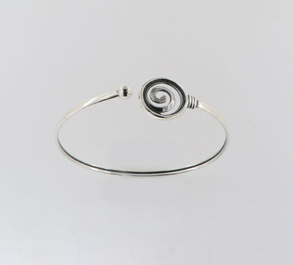 Βραχιόλι σαρνιέρα από ασήμι 925.