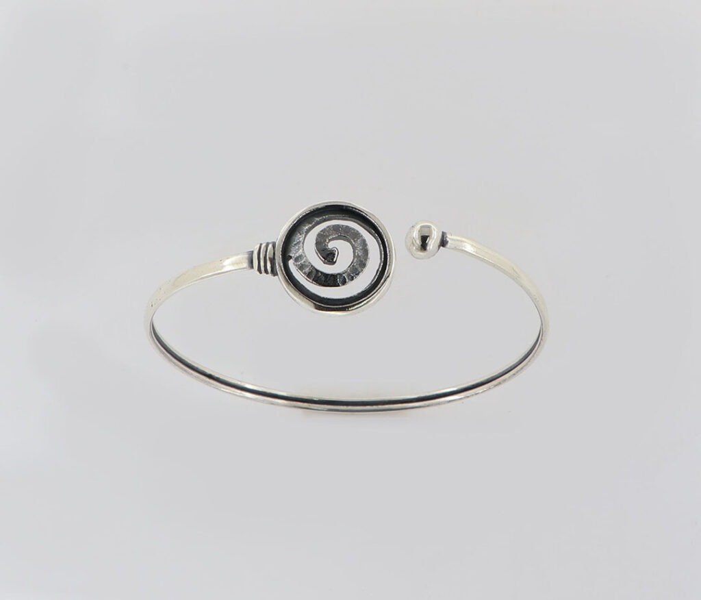 Βραχιόλι σαρνιέρα από ασήμι 925.