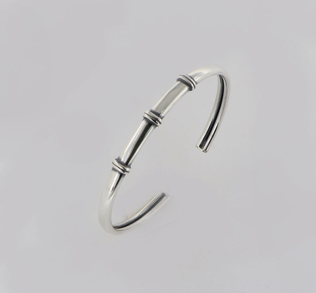 Βραχιόλι σαρνιέρα unisex από ασήμι 925.