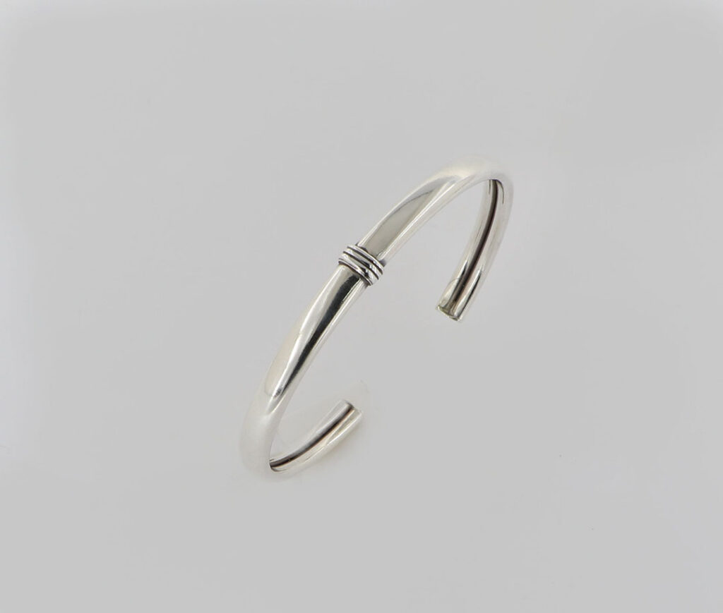 Βραχιόλι σαρνιέρα unisex από ασήμι 925.