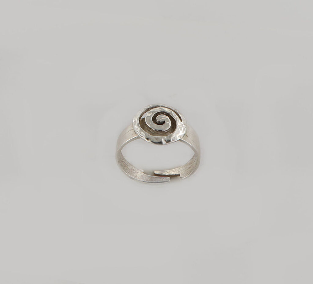 Δαχτυλίδι βέρα από ασήμι 925.