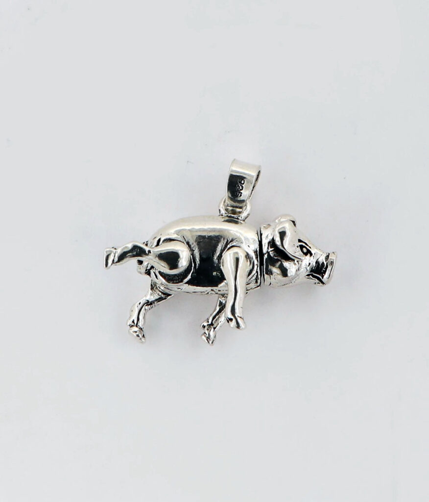 Μενταγιόν από ασήμι 925.