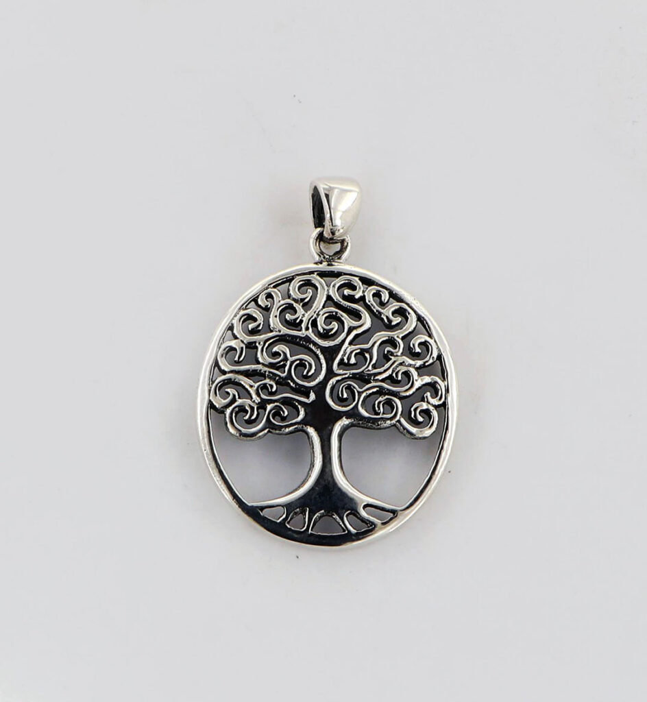 Μενταγιόν από ασήμι 925.