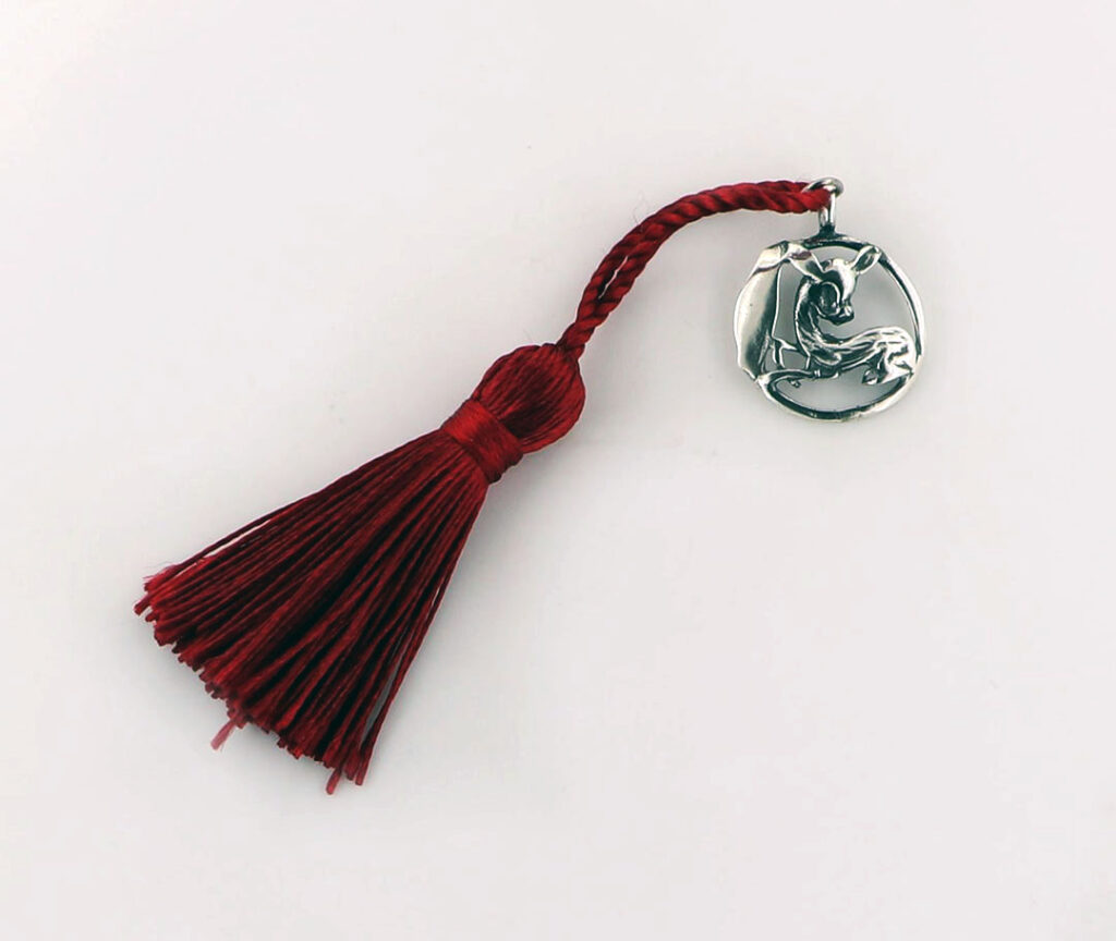 Χριστουγεννιάτικο Γούρι Ελαφάκι σε Πλαίσιο