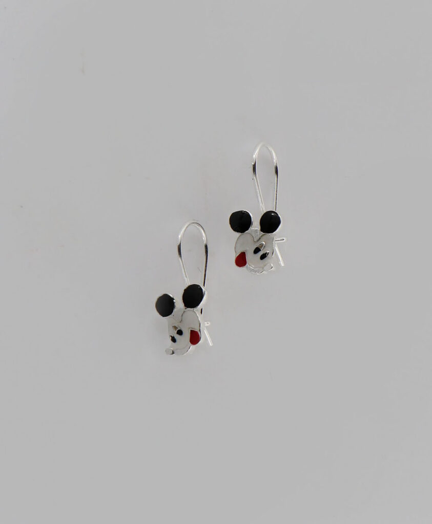 Σκουλαρίκια παιδικά ασημένια 925.